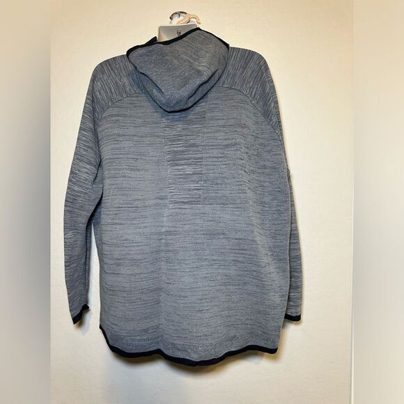Men's Nike Tech Knit Windrunner Hooded Jacket Lebron 728685-043 XXL Gray New - Picture 4 of 7
